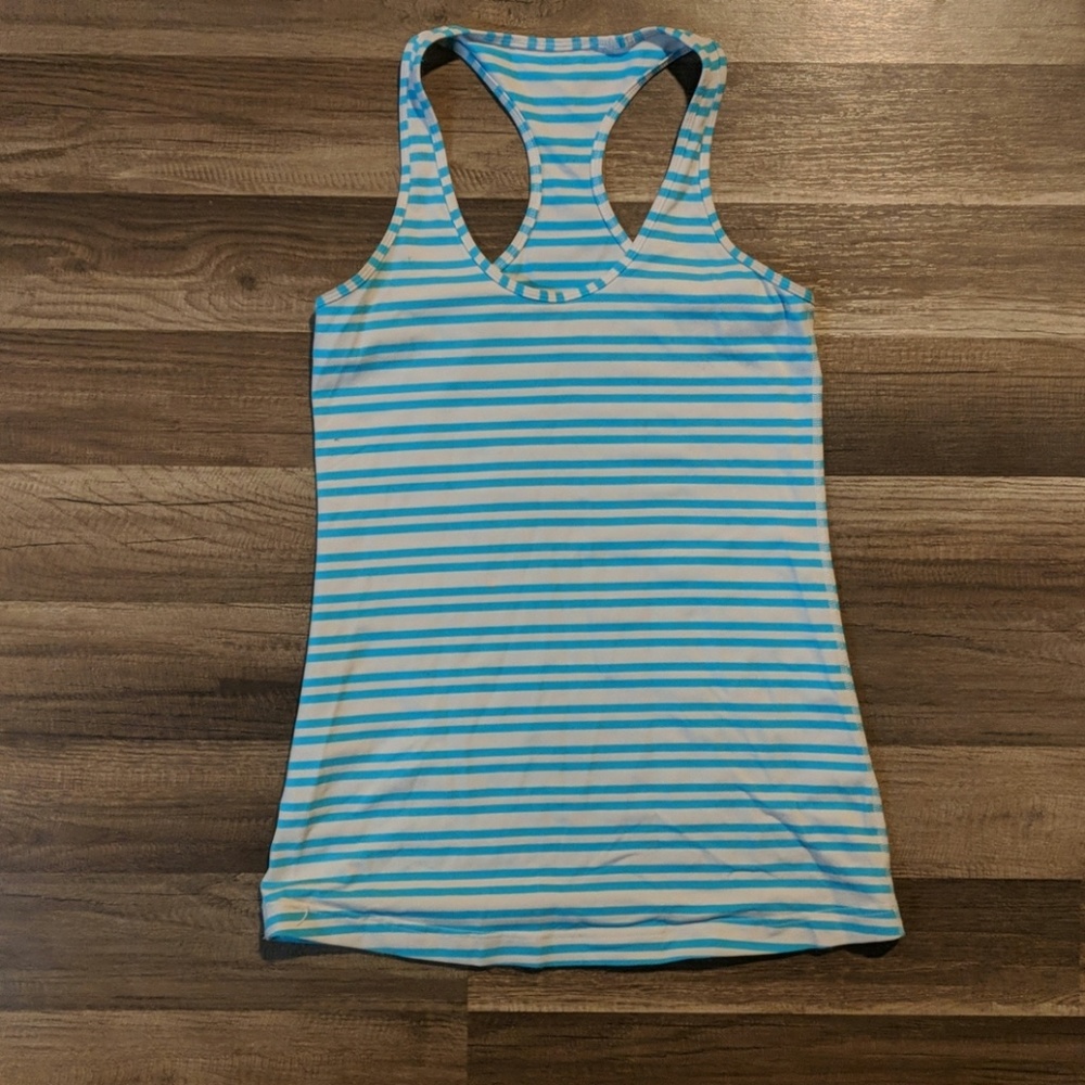 Lululemon stripped tank women's size 6